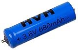 HVH 680mAh Battery Replacement for Panasonic ES-LA63, ES-LA90, ES-LA92, ES-LA93, ES-LC20, ES-LC60,...