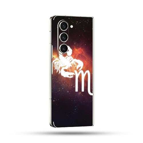 Image of MightySkins Skin Compatible with Samsung Galaxy Z Fold 5 Full Wrap - Scorpio | Protective, Durable, and Unique Vinyl Decal wrap Cover | Easy to Apply, Remove, and Change Styles | Made in The USA