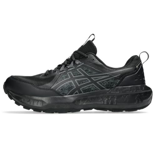 ASICS Men's Gel-Sonoma 8 GTX Running Shoes, 9, Black/Carrier Grey