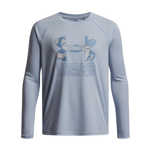T-shirt Under Armour Tech Hybrid Print Fill manches longues garçon