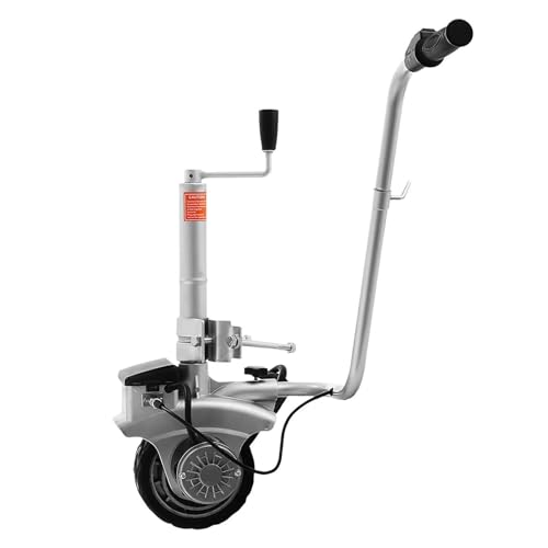 12V Motorised Wheels Electric Power Mover Maneuver Trailer Boat 350W Striker Power Wheel Foldable,DIY Tools