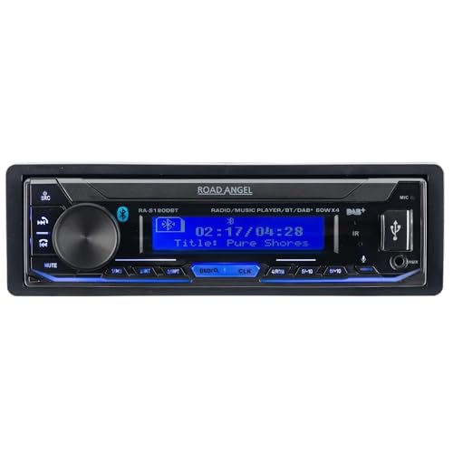 Road Angel RA-S180DBT Mechless Digital Media Player with Bluetooth and DAB, Black - Image 3