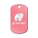 Got Chow Chow Engraved Keychain/GI Tag Mister Petlife Pink