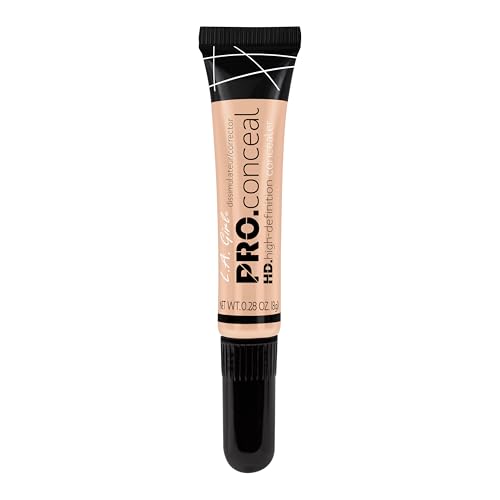 Image of L.A Girl- HD Pro Conceal -Buff | Soft Brush Tip for Easy Application | Crease Resistant | Blendable and Buildable formula | Concealer Provides Natural Coverage | 8 G