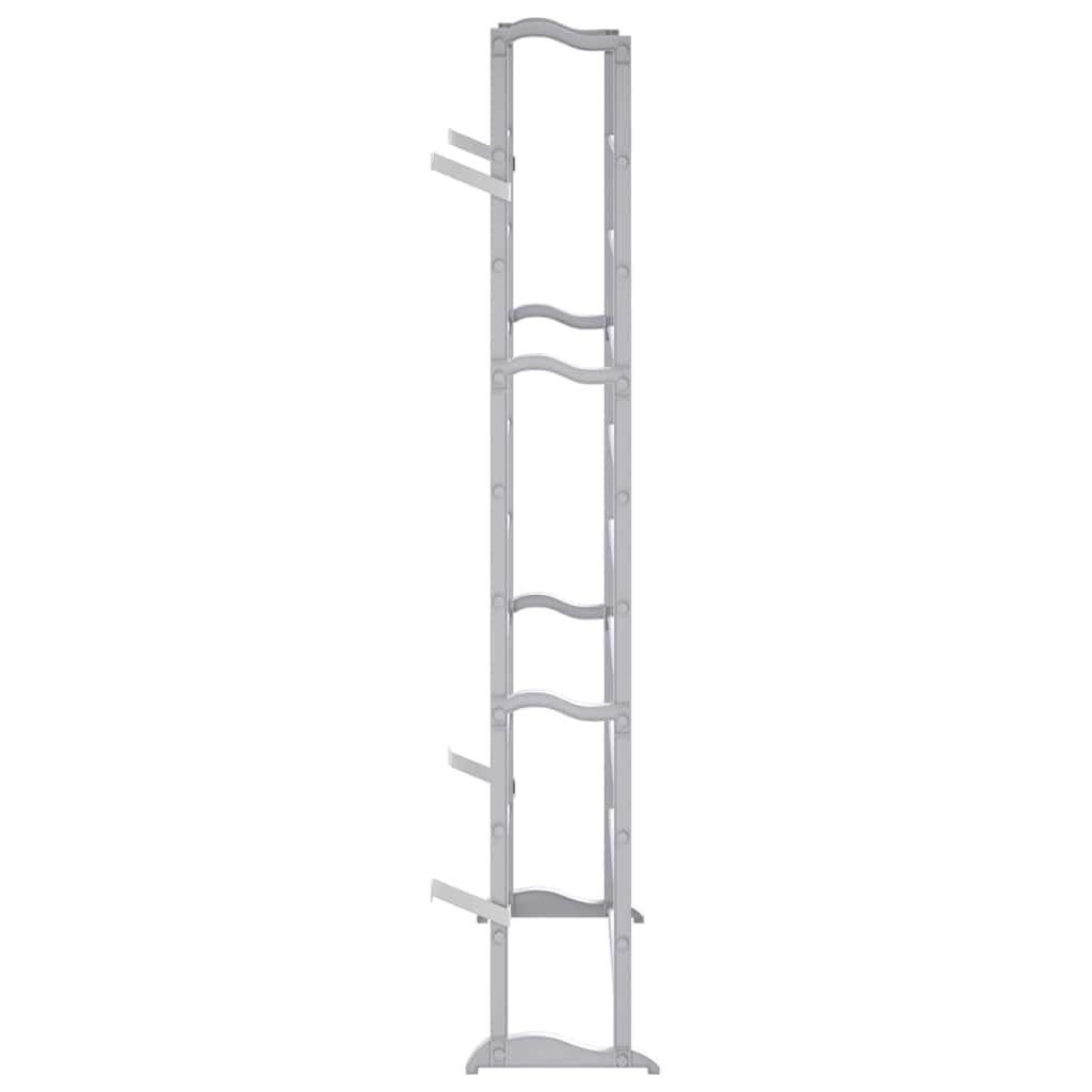 Schuhregal für 40 Paar Schuhe mit 10 Stufen, weiß, 140 cm hoch, Metallstreben, platzsparend und leicht, ideal für Flur, Diele, Wohnzimmer, Schuhschrank und Aufbewahrung