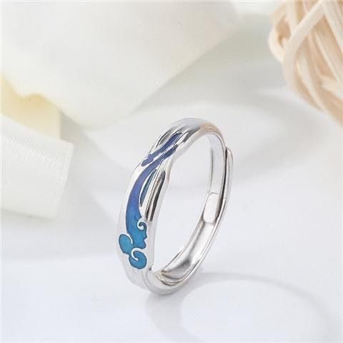 THE UNTAMED Mo Dao Zu Shi Rings, Open Ring Combination,Wei Wuxian&Lan Wangji