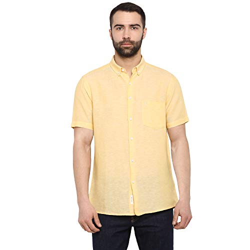 Image of Red Tape Men's Solid Regular Fit Casual Shirt