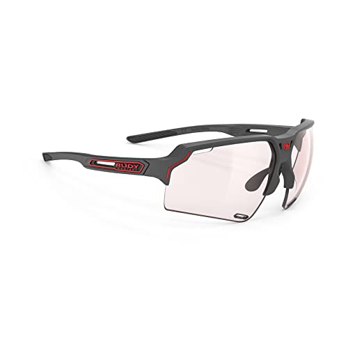 RUDY PROJECT DELTABEAT Delta Beat Charcoal Matte / Impx2 Sports Sunglasses Dimmable Red SP747438-0000