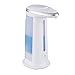 Produktbild Relaxdays 1 x Seifenspender automatisch, berührungslos, mit Sensor, Bad, Küche, Kunststoff, Handseifenspender, 400 ml, weiß