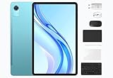 DOOGEE Tab E3 Plus VIP Edition | 12" FHD + 90 Hz IPS Pantalla | 32 GB RAM + 256 GB (Ampliable hasta 2 TB) | cámara de 13 MP + 5 MP | Altavoz Quad | Wi-Fi 5 | 4G LTE | 2 años de garantía | Peine Azul