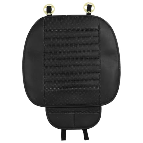 Housse de siège auto imperméable noir avec coussin antidérapant voiture conducteur