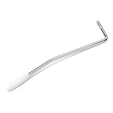 A un precio asequible CUHAWUDBA Plata 5.0Mm Balancín Brazo de TréMolo Vibrato Acero Palanca para Instrumentos de Guitarra EléCtrica