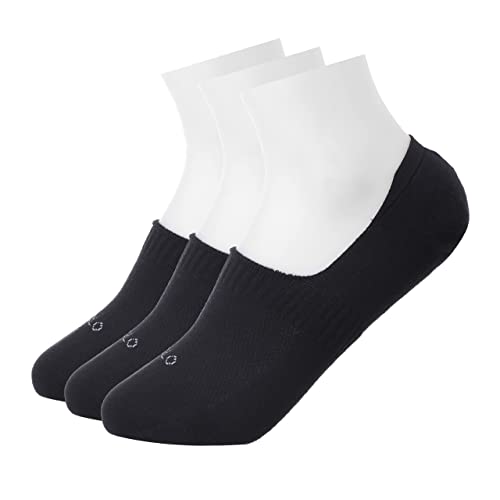 Image of SOLO Cotton Rich, No show socks, Low Cut Liner Non Slip. Made in Egypt (OEKO-TEX Certified)., Medium-Large