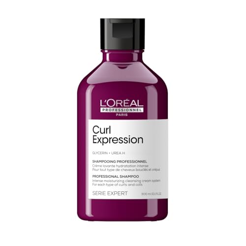 L'OREAL PROFESSIONNEL - Crème Lavante Hydratation Intense Curl Expression - Shampoing Cheveux Bouclés & Crépus - Homme & Femme - Hydratation Longue Durée -...
