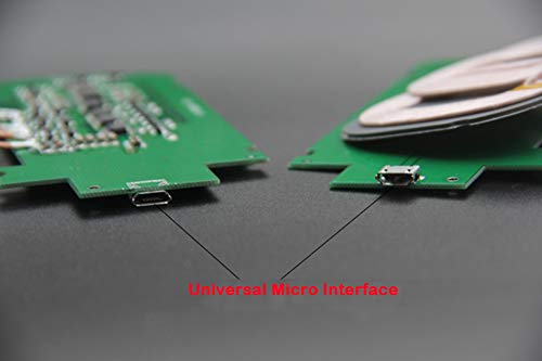 Taidacent Three Coils Wireless Charger Pcba Qi Standard Diy High Power 9V1.5A Wireless Charging Transmitter Module #TOP2