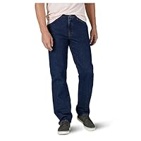 Wrangler Men’s Regular Fit Jeans (ZM100RD-472-29x34_Blue_29W x 34L)