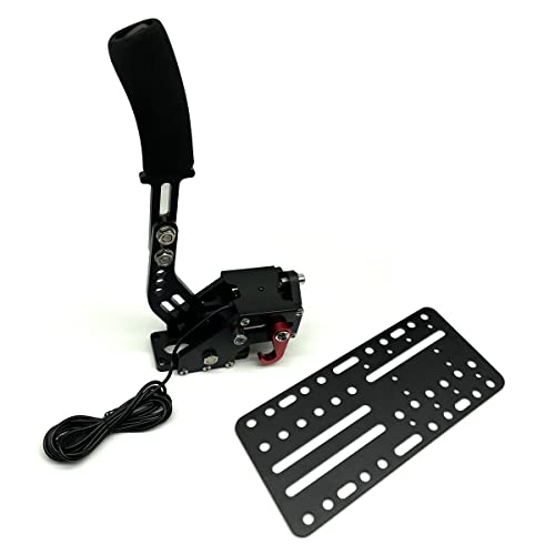 Plaque de support de bureau universelle pour frein à main USB, manette de vitesse SIM compatible avec le levier de vitesse Logitech Driving Force Shifter,...