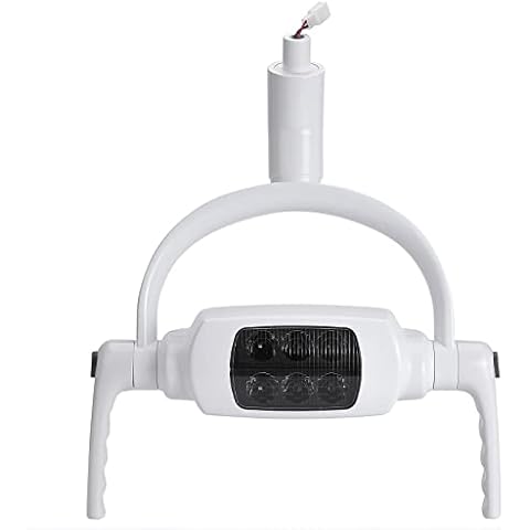 faruijie Dental Ceiling Light - 6 LED Dental Chairs Lights 22mm /26mm Shadowless Cool Light for Dental Chair with adjustable brightness Cover