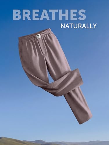 Image of XYXX Ultra-Breathable Solid Cotton Chambray Pyjamas For Men