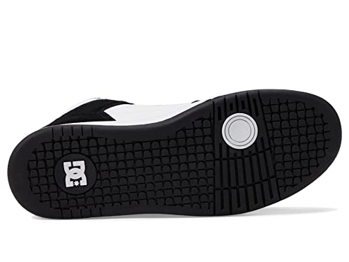 DC DC Men's Manteca 4 Hi-Top Skate Shoe,White/Black,11