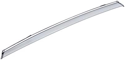 WellVisors Window Visors Wind Deflectors Compatible with Chevrolet Chevy 2016-2025 Malibu Sedan with Chrome Trim Rain Guards 3-847CH016