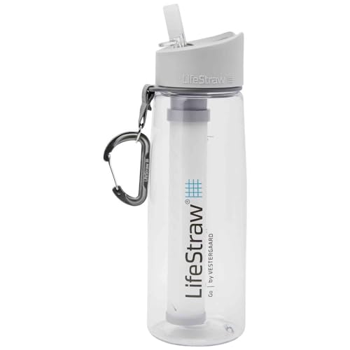LifeStraw Go Water Filter Bottle with 2-Stage...
