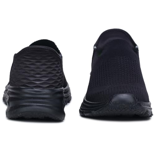 Image of ATHCO Mens Slipo Walking Shoes for Man, Lightweight Breathable Comfort Slip-On Casual Shoes for Man with Memory Foam Insole, Lightweight, Comfort Walking Shoe for Men for All-Day Comfort