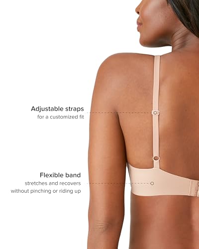Image of Wacoal Women's Comfort First Lightly Padded Mid Coverage Wire Free T-Shirt Bra, 856339