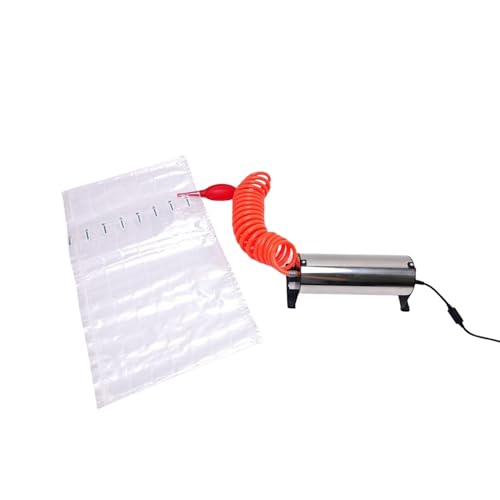 Heavy-Duty Electric Air Pump for Air Column Bags – Industrial-Grade Metal Inflator with 5 Nozzle Tips – Fast, Quiet, and 24-Hour Continuous Operation by Viecam - Used condition - Image 8