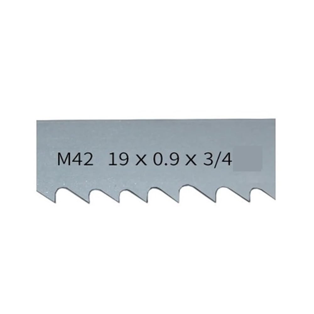 Brzeszczot taśmowy do cięcia metalu 19x0,9 mm, 3-4TPI M42 Brzeszczoty taśmowe, wielodługościowy brzeszczot bimetaliczny do cięcia metalu 1 szt.(2360mm)