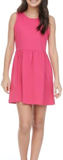 Pink Angel 3-Pack Girls' Dresses, Kids Casual Fit and Flare Sleeveless Summer Dress & School Outfit, 100% Cotton - Image 3