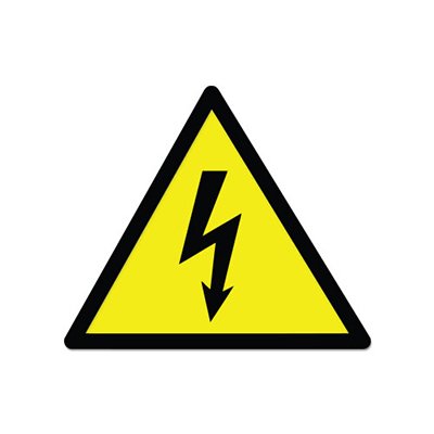 AK Wall Art Danger High Voltage Sign Warning Vinyl Sticker - Car Phone Helmet - Select Size