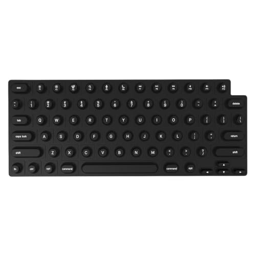 Funda de silicona para teclado en la oficina y el hogar: escritura suave para mujeres y escritoras