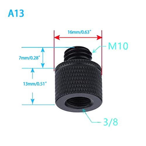 Image of 2X DSLR Camera Screws 3 /8 to M6 M8 M10 M12 Conversion Screw for Projector Tripod