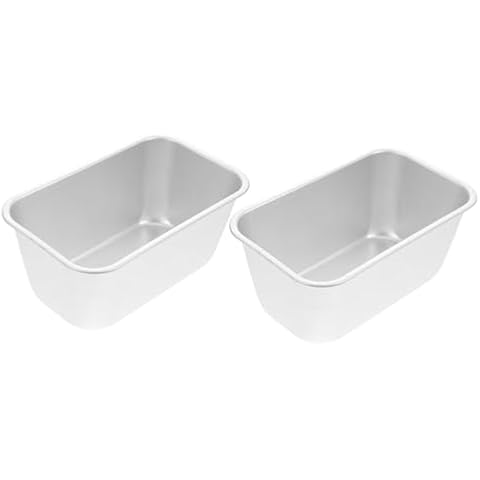 Kichvoe Non-Stick Aluminium Loaf Pan Set Cover