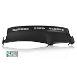 G-PLUS Dashboard Molded Dash Cover Compatible with 1999-2006 Chevy Silverado GMC Sierra 1500 & 2500/2000-2006 Chevy Tahoe Avalanche Suburban GMC Yukon/XL (Does NOT FIT 2000 Denali) Black