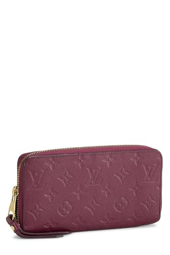 Pre-Loved Jaipur Monogram Empreinte Secret Wallet, Burgundy2