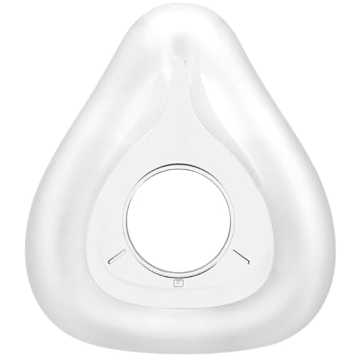 Image of F20 Replacement Cushion - Compatible with AirFit & AirTouch CPAP Masks, Soft Silicone Seal, Snug Fit for Nose & Mouth, Durable & Comfortable (Clear 1 Pack, Large)