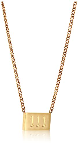 Angel Number Stainless Steel Pendant Necklace (111)2