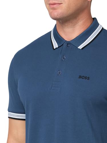 Image of BOSS Mens Paddy Short Sleeve Polo Shirt