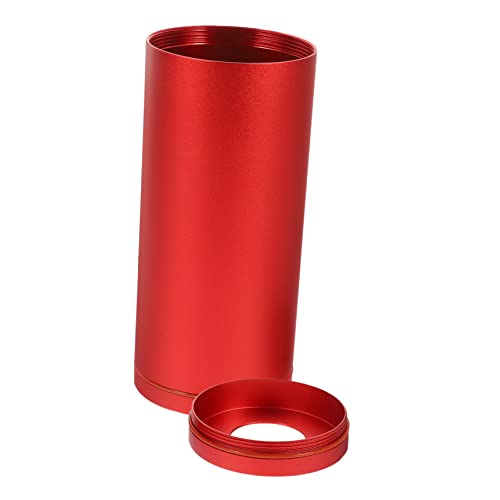 SOLUSTRE Cylindrical Tissue Box Compact Travel Tissue Holder for Car Home Elegant Design Fits Cup Holders Reusable Convenient Tissue Organizer