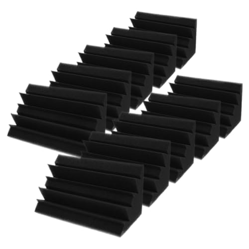 Levemolo 10pcs paneles acústicos para tratamiento y aislamiento de sonido para paredes miniatura 1