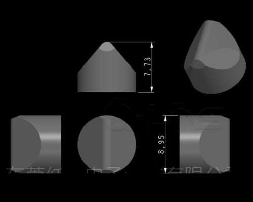SF6 Powell Lenses 90º Laser Optical Prism Line Glass Lens 5mm