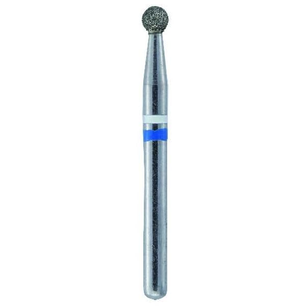 Axis Dental Z801-018 NTI Zir-Cut Friction Grip Z-Grit Round Diamond Burs 5/Pk