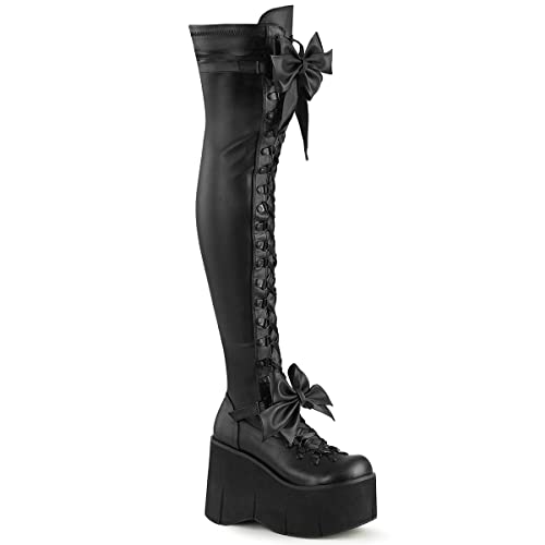 Demonia Women's Kera-303 Thigh-high Boots