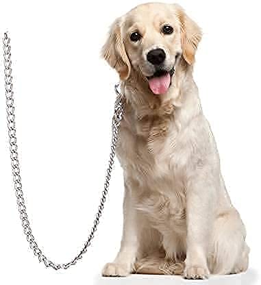 SUPER CHAIN Dog Chain Silver Diamond Cut Design Heavy Weight Dogs Leash Heavy Duty with Heavy Hook(64inch) (Medium) (B0BL3Q96CV) Amazon Price History, Amazon Price Tracker
