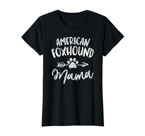 American Foxhound Mama Shirt Foxhound Lover Gifts Dog Mom