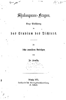 Paperback Shakespeare-fragen, Kurze Einführung in das Studium des Dichters [German] Book