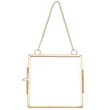 Dimensions et contenu:Le cadre en verre contenant les fleurs pressées mesure environ 169mm (6.65 pouces) de long., 90 x 85 x 6.5mm (3.54 x 3.35 x 0.26 pouces), 74.5 x 74mm (2.93 x 2.91 pouces) de diamètre intérieur, 1 pc au total. Livré avec une boîte en plastique pour vous aider à l'organiser.