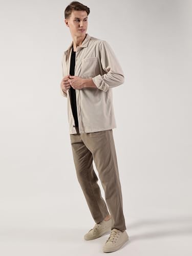 Image of Thomas Scott Men's Premium Slim Fit Oversized Corduroy Shacket